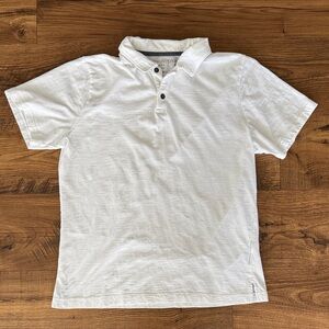 Banana Republic men’s white polo, size large